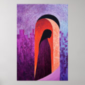 1844 Heroïsche figuur in Archway Poster (Voorkant)