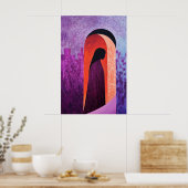 1844 Heroïsche figuur in Archway Poster (Keuken)