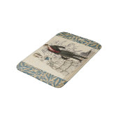  1844 Victoriaans huwelijk Artwork Badmat (Gekanteld)