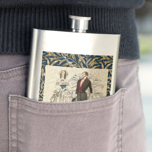  1844 Victoriaans huwelijk Artwork Flacon (Voorbeeld)