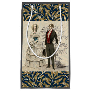 1844 Victoriaans huwelijk Artwork Klein Cadeauzakje