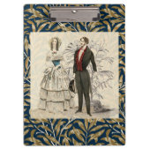  1844 Victoriaans huwelijk Artwork Klembord (Voorkant)