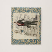  1844 Victoriaans huwelijk Artwork Legpuzzel (Verticaal)
