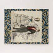  1844 Victoriaans huwelijk Artwork Legpuzzel (Horizontaal)