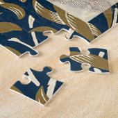  1844 Victoriaans huwelijk Artwork Legpuzzel (Zijkant)