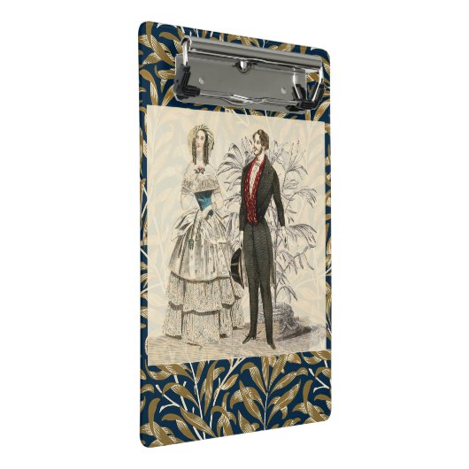  1844 Victoriaans huwelijk Artwork Mini Klembord (Schuin)