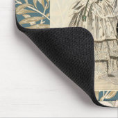 1844 Victoriaans huwelijk Artwork Muismat (Hoek)