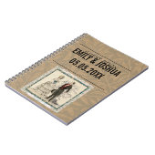  1844 Victoriaans huwelijk Artwork Notitieboek (Linkerzijde)