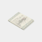  1844 Victoriaans huwelijk Artwork Post-it® Notes (Schuin)