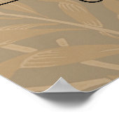  1844 Victoriaans huwelijk Artwork Poster (Hoek)