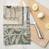  1844 Victoriaans huwelijk Artwork Theedoek (Quarter Fold)