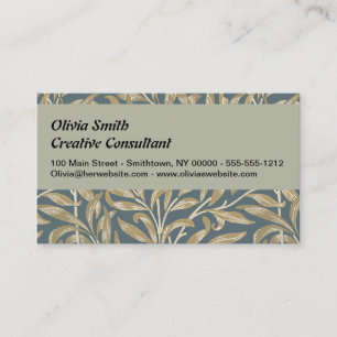  1844 Victoriaans huwelijk Artwork Visitekaartje