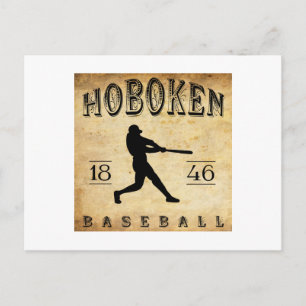 1846 Hoboken New Jersey Baseball Briefkaart