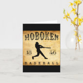 1846 Hoboken New Jersey Baseball Kaart (Gele Bloem)