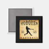 1846 Hoboken New Jersey Baseball  Magneet (Voorkant / Achterkant)