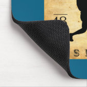 1846 Hoboken New Jersey Baseball Muismat (Hoek)