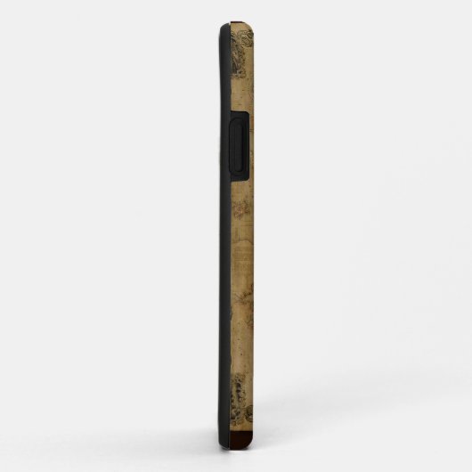 1847  Oude Wereldkaart iPhone 5 Hoesje (Achterkant/rechts)