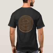 1849 Cent van Liberty Head T-shirt (Achterkant)