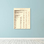 184 Value-producten, statussen 1850-1900 Canvas Afdruk (Insitu (Houten vloer))