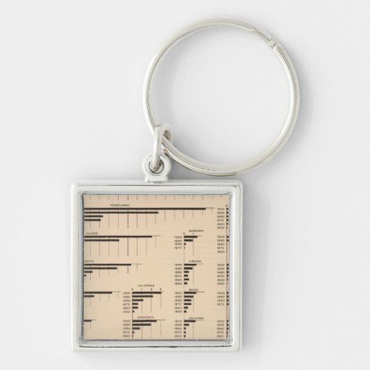 184 Value-producten, statussen 1850-1900 Sleutelhanger (Voorkant)