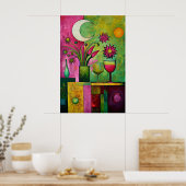 1850 Dreamlike Flow Poster (Keuken)