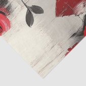 1850-Harlequin Bloedende Achtergrond Tissuepapier (Detail)