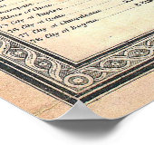 1850 Mitchell Comparitive Chart World's Mountains Poster (Hoek)