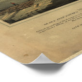 1850 Sacramento California Birds Eye Panoramic Map Poster (Hoek)