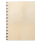  1850 Sjabloon perkamentpapier blanco Notitieboek (Voorkant)