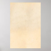  1850 Sjabloon perkamentpapier blanco Poster (Voorkant)