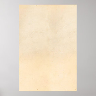  1850 Sjabloon perkamentpapier blanco Poster
