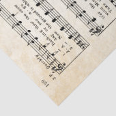 1850 Version Jingle, Bells Tissue Paper Decoupage Tissuepapier (Detail)