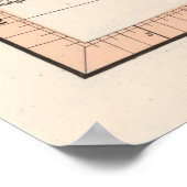 1850 Vintage French Country Atlas Poster (Hoek)