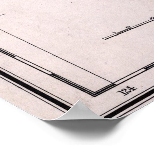 1851 California Gold Map Poster (Hoek)