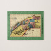  1851 California Gold Region State Map Legpuzzel (Horizontaal)