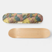  1851 California Gold Region State Map Persoonlijk Skateboard (Horizontaal)