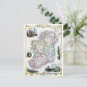 1851 Kaart van Ierland (Staand voorkant)