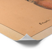 1851  kleureninktpatroon afdrukken poster (Hoek)