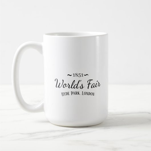 1851 Victoriaanse Herdenkingsmok - Cadeau Koffiemok (Links)