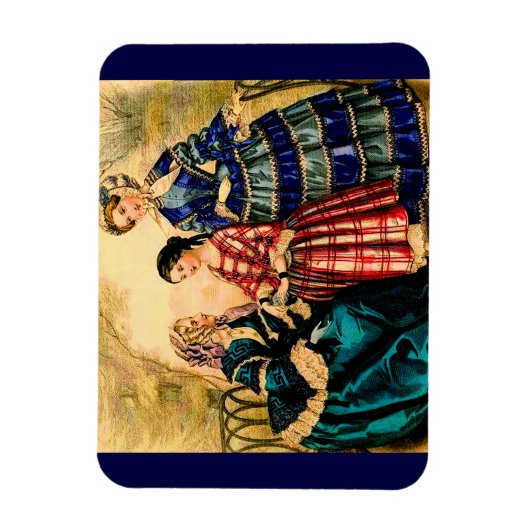 1852 Frans bord mode Magneet (Verticaal)