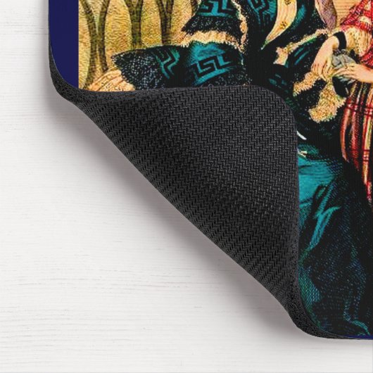 1852 Frans bord mode Muismat (Hoek)