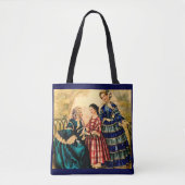 1852 Frans bord mode Tote Bag (Voorkant)