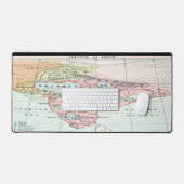"1852 Kaart van India" Bureaumat (Keyboard & Muis)