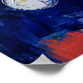 1853 Dreamlike Flow Poster (Hoek)