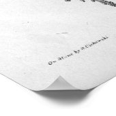 1854  analoge stekker van het ruggenmerg poster (Hoek)