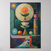 1854 Dreamlike Flow Poster (Voorkant)