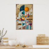 1855 Dreamlike Flow Poster (Keuken)