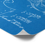 1855 Pistool Revolver Patent Art Drawing Print (Hoek)