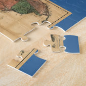 1856 Kaart van de staat Florida door Columbus Drew Legpuzzel (Zijkant)