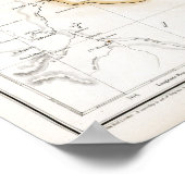 1857 Texas Map Poster (Hoek)